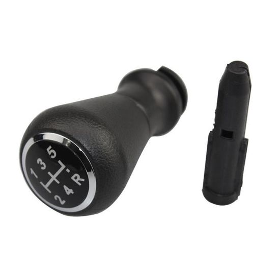 Pommeau De Levier De Vitesses Chromé Pour Citroën C3 C4, Peugeot 207 307 308 - 5 Vitesses, Neuf
