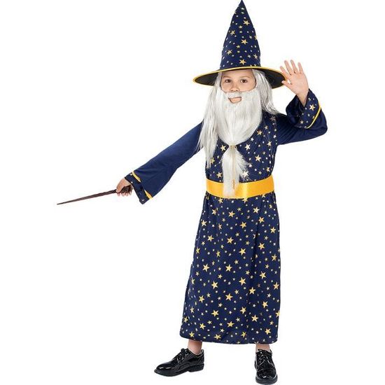 Costume de magicien enfant - Déguisement enfant garçon - v49194