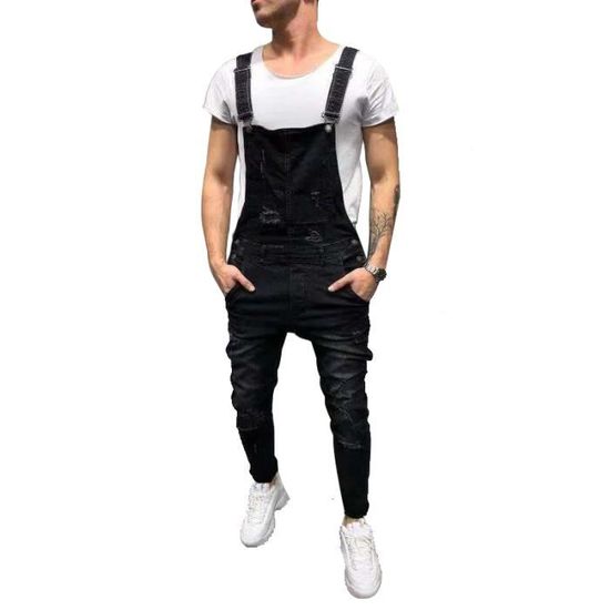 Jean a bretelle homme store