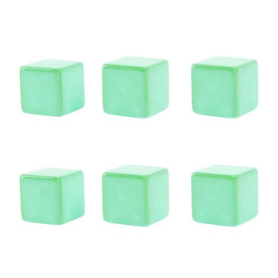 Lot De 2 Dés En Mousse Avec Poches - Cubes éducatifs Personnalisables 10x10 Cm | Pour Jeux En Classe, Apprentissage Interactif, Famille
