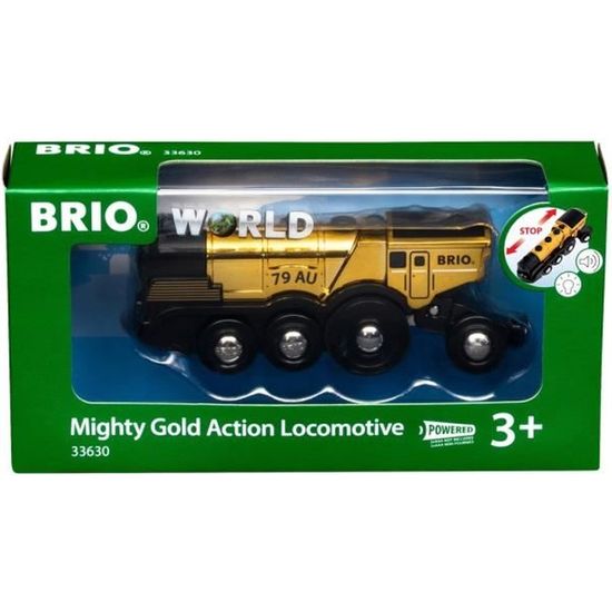 Brio World Éclairage Ferroviaire Double – Accessoire Pour Circuit Train En Bois, Bouton Marche/arrêt, Arrêt Auto, Piles LR44 Incluses, Sans Petites Pièces, Dès 3 Ans (lot De 2)