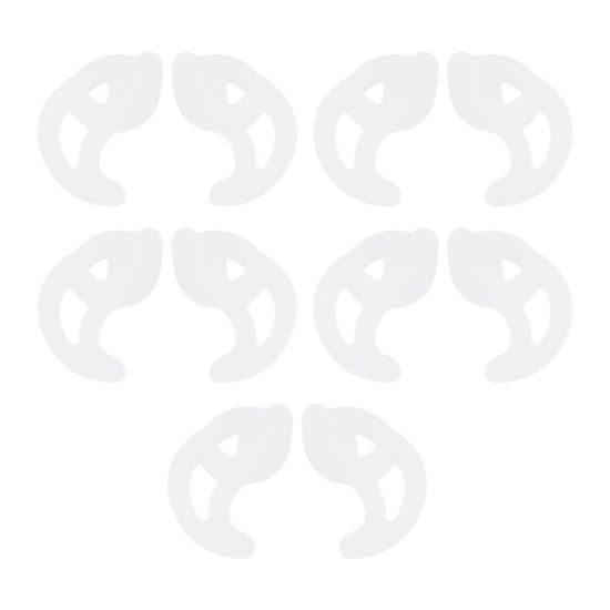 Kwmobile 8X Embout Compatible Avec Huawei Freebuds 4i - Embouts De Rechange En Silicone Pour Écouteurs Noir Mat