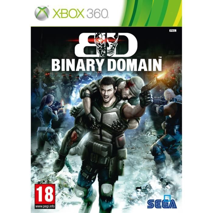 Sega Binary Domain / Jeu Console Xbox 360