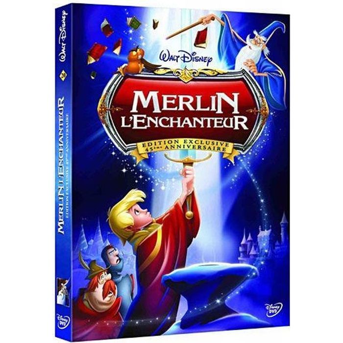 DISNEY CLASSIQUES - DVD Merlin l'enchanteur