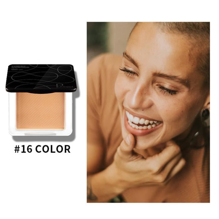 Pudaier Tricolor Maquillage Poudre Visage Poudre Panneau Contour Couleur Cosmétiques Concealer 524