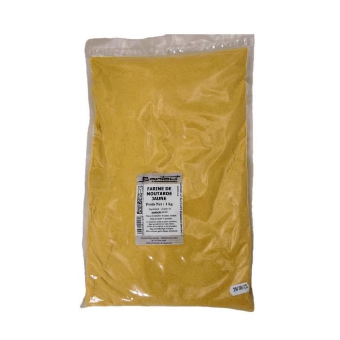 Bontout - Farine de moutarde - Sachet 1kg