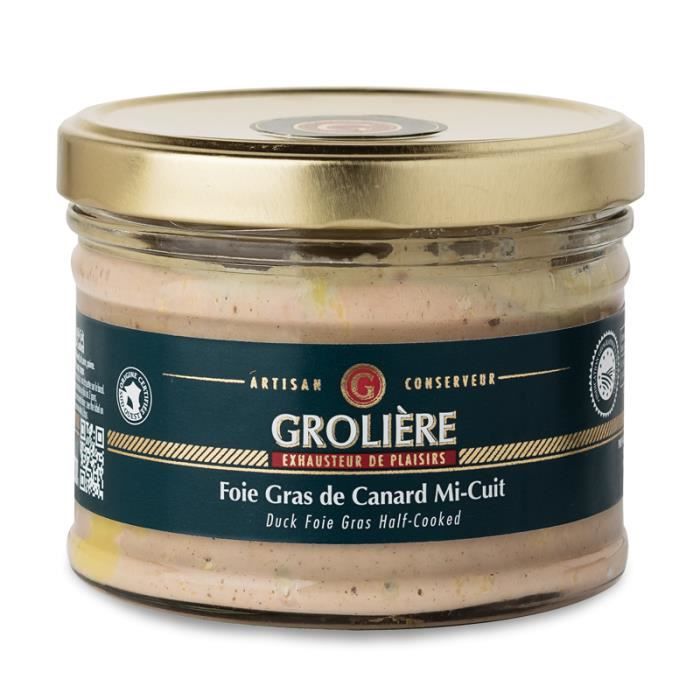 Foie Gras de Canard Mi-Cuit (Poids en gramme: 300 g)