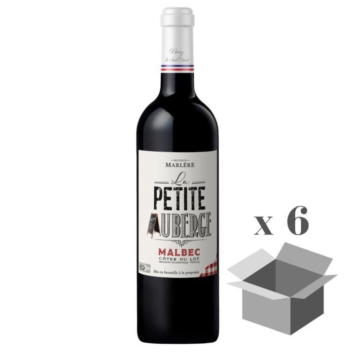 Maison Marlère La Petite Auberge - Côtes du Lot - 75 cl - 2020