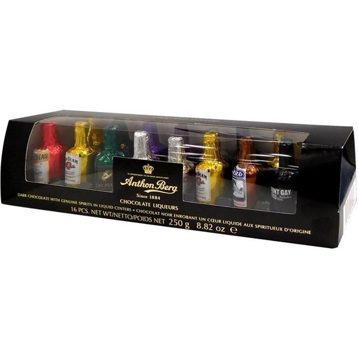 Anthon Berg 16 Pce Chocolate Liqueurs (Pack of 1): Informatique