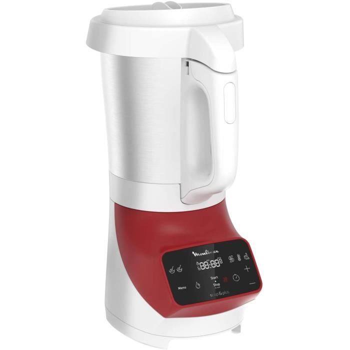 BLENDER MOULINEX Soup&Co DEVIENT Soup&Plus Blender Chauffan Puissance 1100 W Votre allié du quotidien pour Vos Recettes M92
