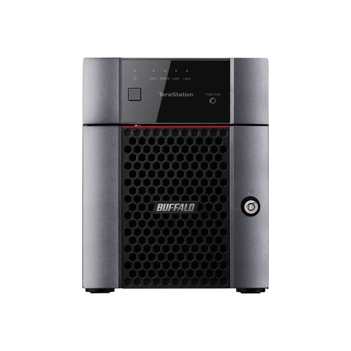 BUFFALO Système de stockage SAN/NAS TeraStation 3410DN - 4 x Total de compartiments - Annapurna Labs Alpine Dual-core