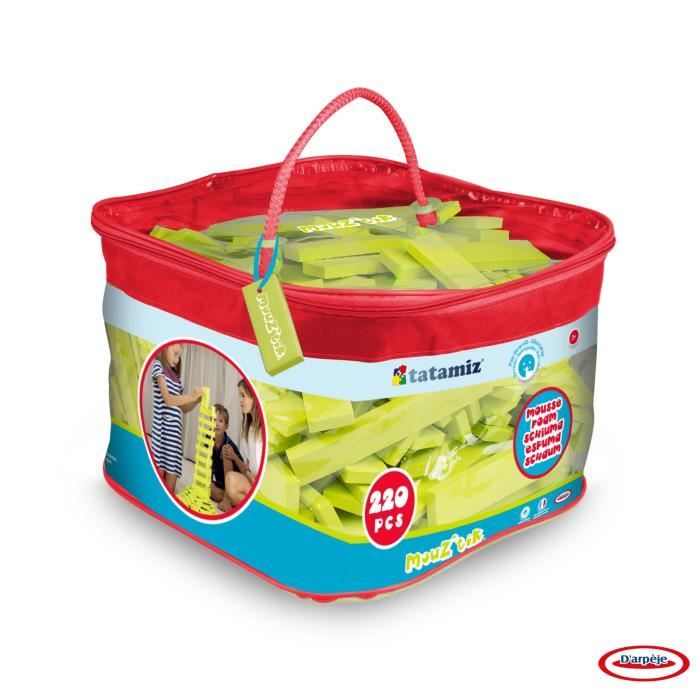 TATAMIZ Jeu de construction en mousse 220 pièces