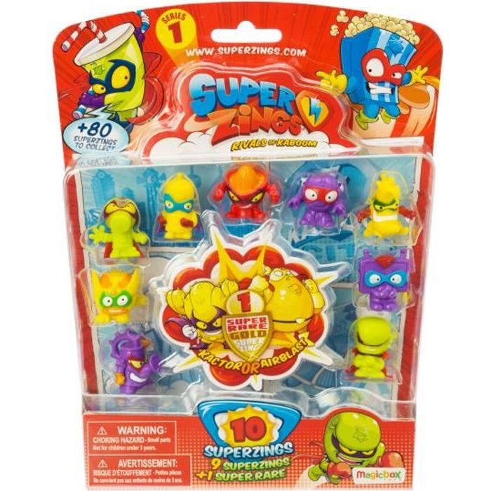 Goliath Jeu Super Zings Blister 10 Modèle aléatoire - 8711808327306