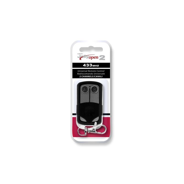 TELECOMMANDE UNIVERSELLE PORTAIL GARAGE JOLLY OPEN 2 433MHZ