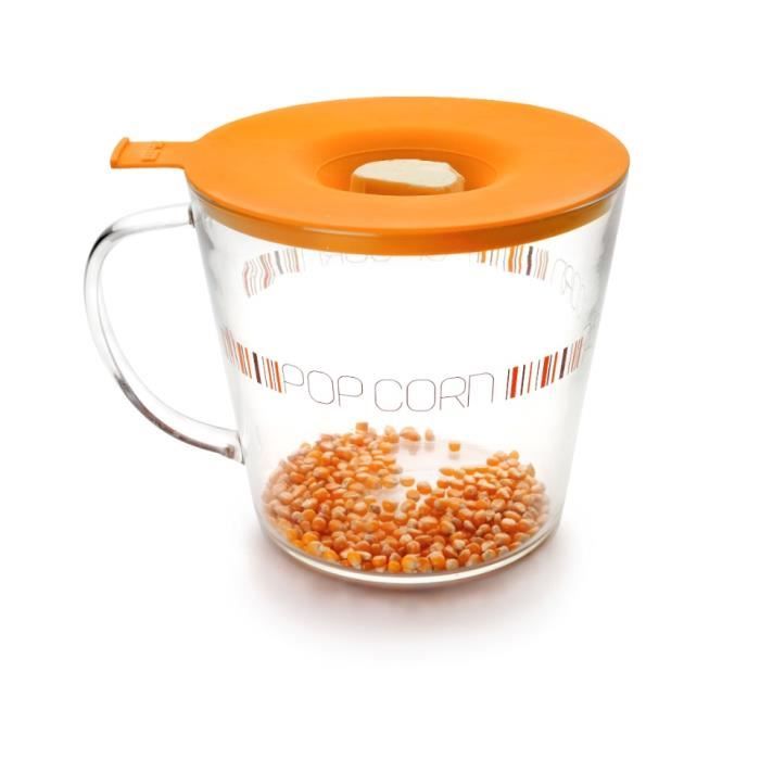 MACHINE A POP-CORN DIAM.18 CM VERRE ET SILICONE