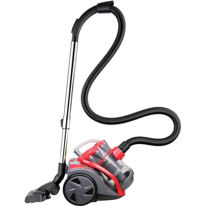 KLAISER BS112 - Puissance 1600W - Aspirateur Sans Sac Extractor Compact - Pure Air Ultra Puissant - Ultra Leger - Ultra Confort