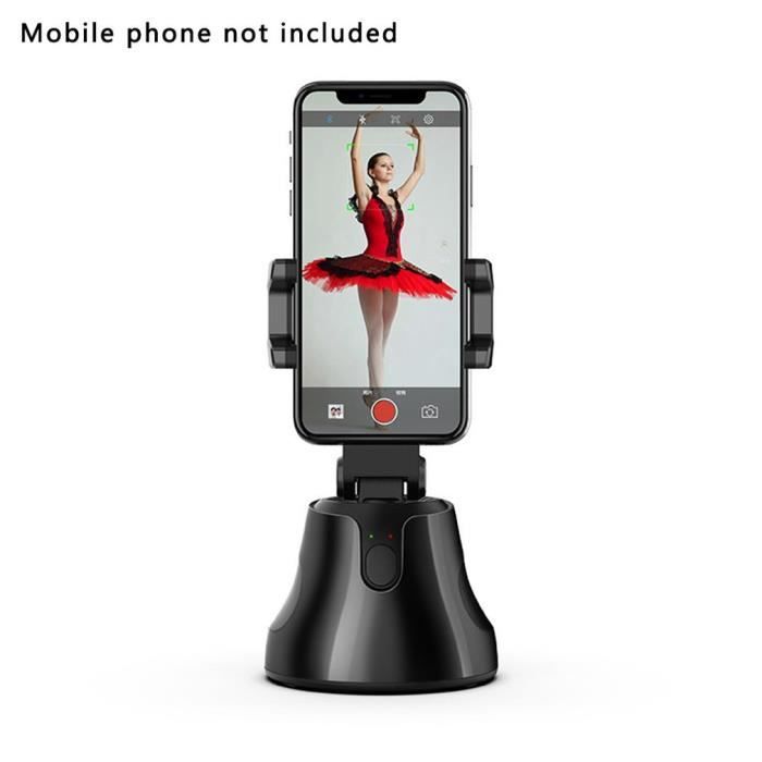Suivi Support de suivi intelligent du visage Gimbal reconnaissance d'objets-noir