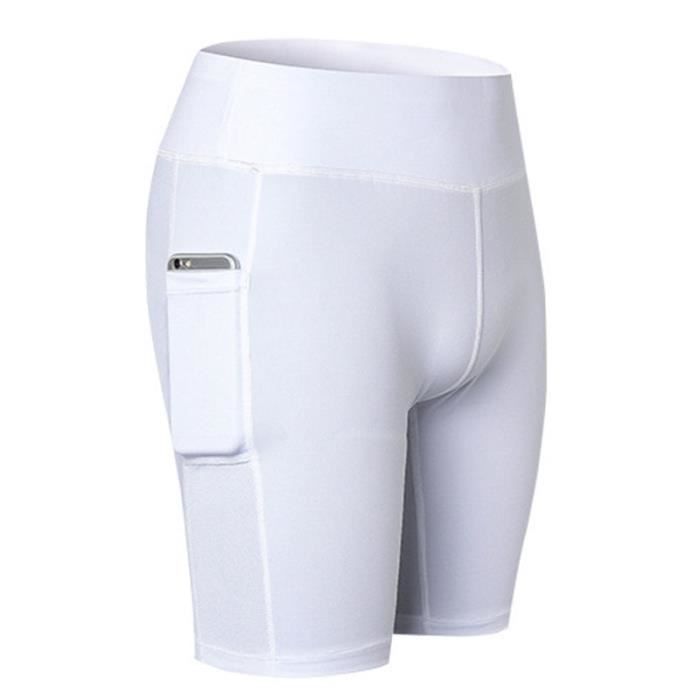 Short Running Athletique Femme Jogging Yoga Fitness Taille Haute