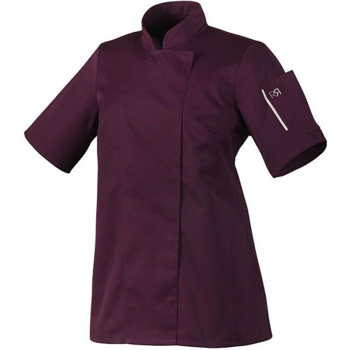 ROBUR - Veste de Cuisine Femme Unera Prune - ROBUR