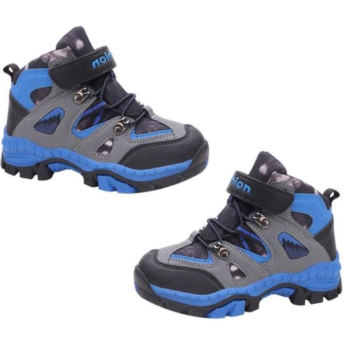 1 paire étanche anti-dérapant escalade sneaker alpinisme chaussure Trekking chaussures de randonnée pour enfants garçons BASKET