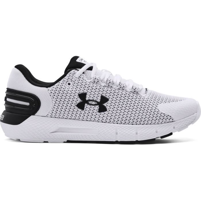 Chaussures de running de running Under Armour Charged Rogue 2.5 - blanc/noir/blanc - 45,5
