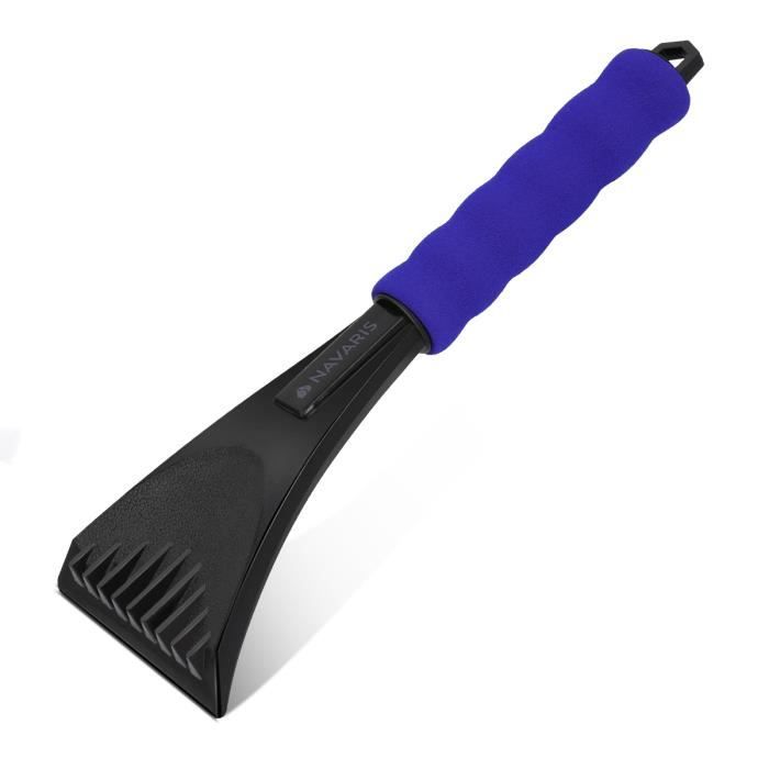 Navaris Grattoir pare-brise - Raclette à neige glace gel anti givre pour vitre de voiture - Gratte-givre pelle grattante pour