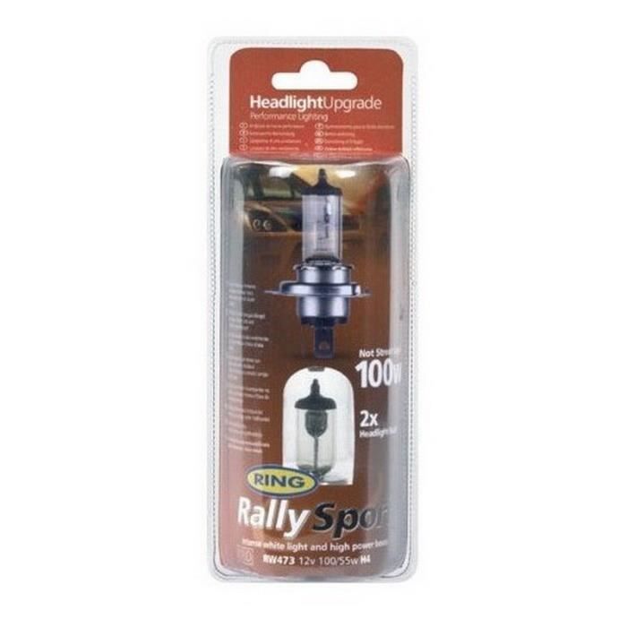 RING Lot de 2 Ampoules - H7 - PX26D - Rallysport - Haute puissance - 12 V - 100 W
