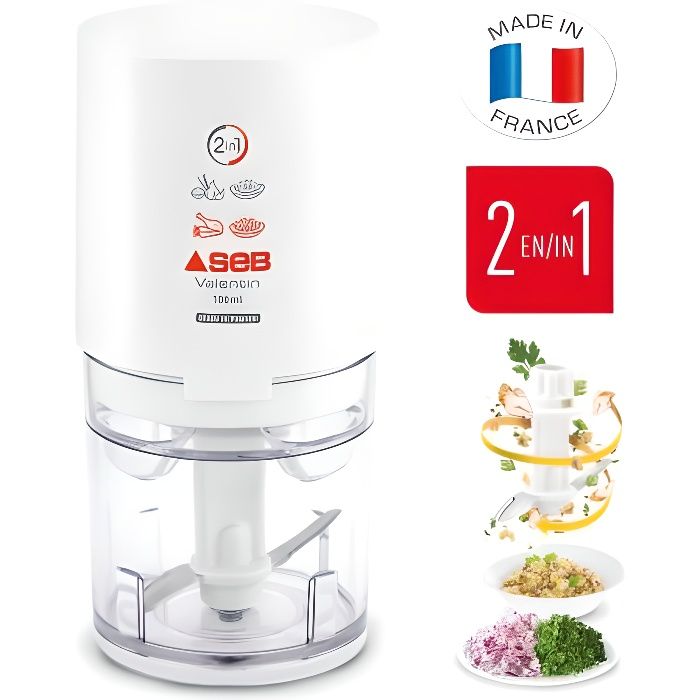 SEB 855306 Hachoir multifonction Valentin - Blanc
