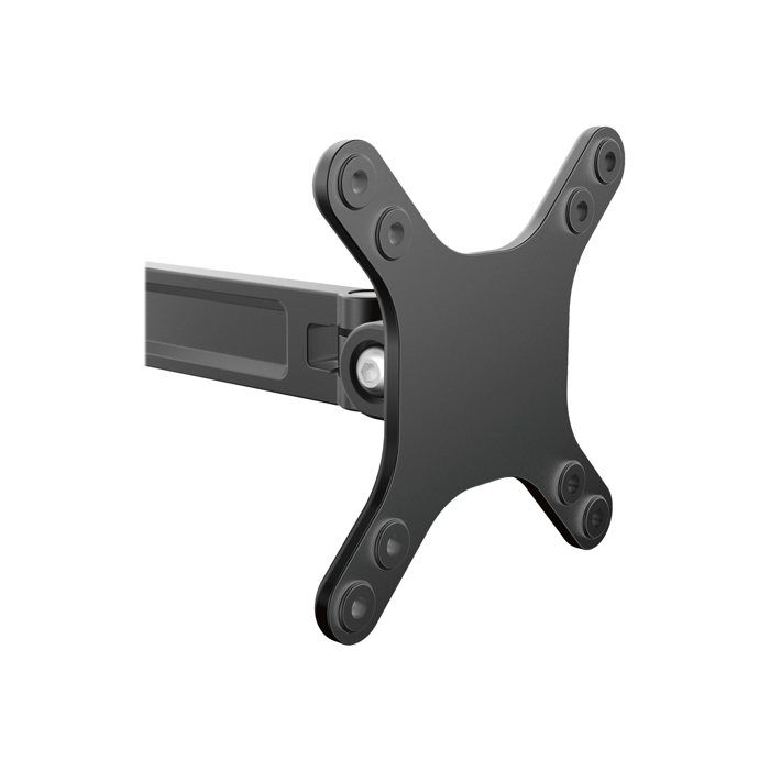 STARTECH Bras d'écran à montage mural - Pivot simple - Support mural pour moniteur plat à fixation VESA jusqu'à 27- 15 kg