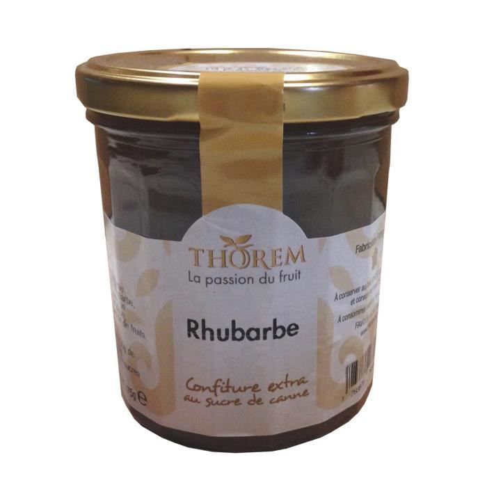 Confiture de Rhubarbe, pot 375 gr