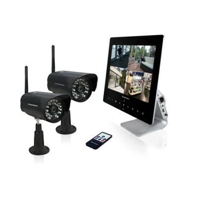 Enregistreur Vidéo Sans fil Écran couleur 9’’ - 2 caméras sans fil 720P