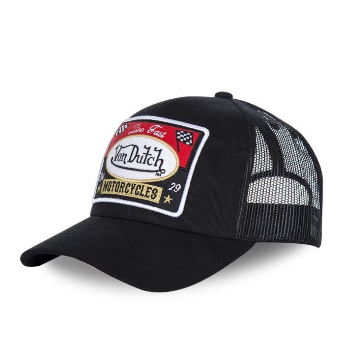 Von Dutch - Von Dutch Casquette Square Style Trucker Blacky01
