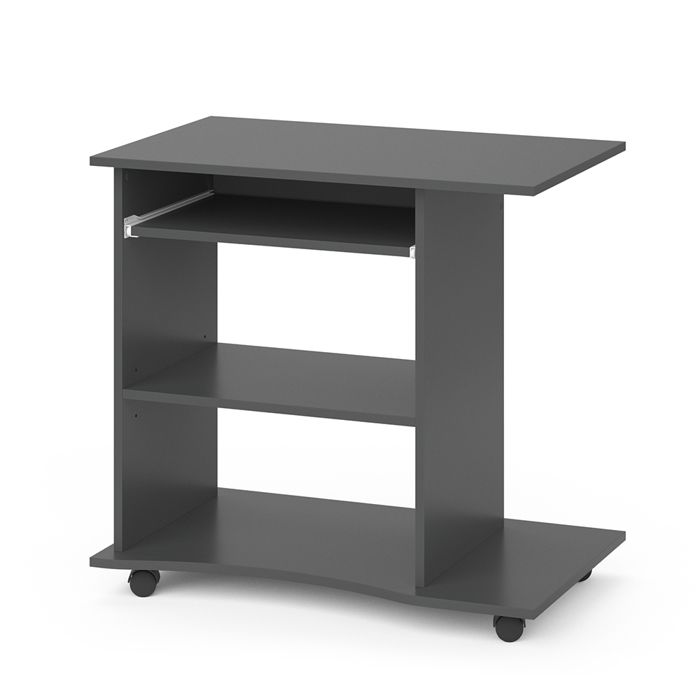 Bureau Vicco Ruben – Table Informatique 100x65 Cm – Blanc – Avec Tiroir – Neuf (à Monter)