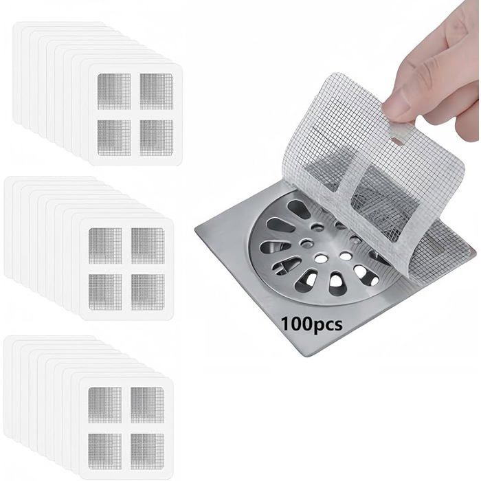 40PC Filtre Cheveux Douche Et Baignoire, Attrape-Cheveux Jetables Pour Douche Protecteur Grille Evacuation Filtre Evier Cuisine Pour Baignoire 92962576 40PC Filtre Cheveux Douche Et Baignoire, Attrape-Cheveux Jetables Pour Douche Protecteur Grille Evacuation Filtre Evier Cuisine Pour Baignoire 92962576