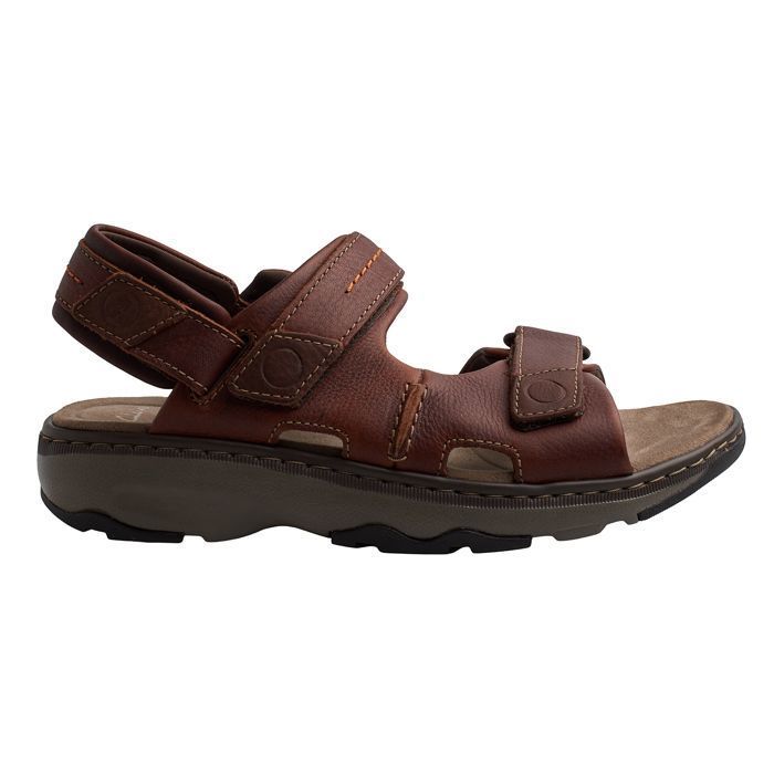 Sandales de sport en cuir pour homme RAFFE-COAST-brun Sandales de sport en cuir pour homme RAFFE-COAST-brun