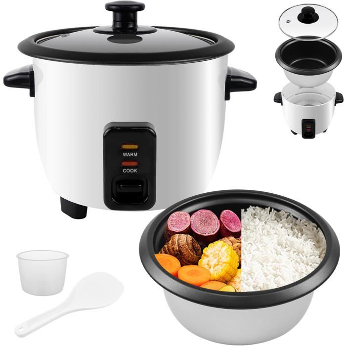 Cuiseur à Riz Électrique 13L Multifonction - Cuisson Riz, Bouillie, Soupe, Vapeur, Anti-Adhésif, Grande Capacité Professionnelle