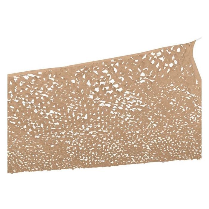 Voile dombrage rectangulaire Design Camouflage 3x6 M couleur sable filet dombrage