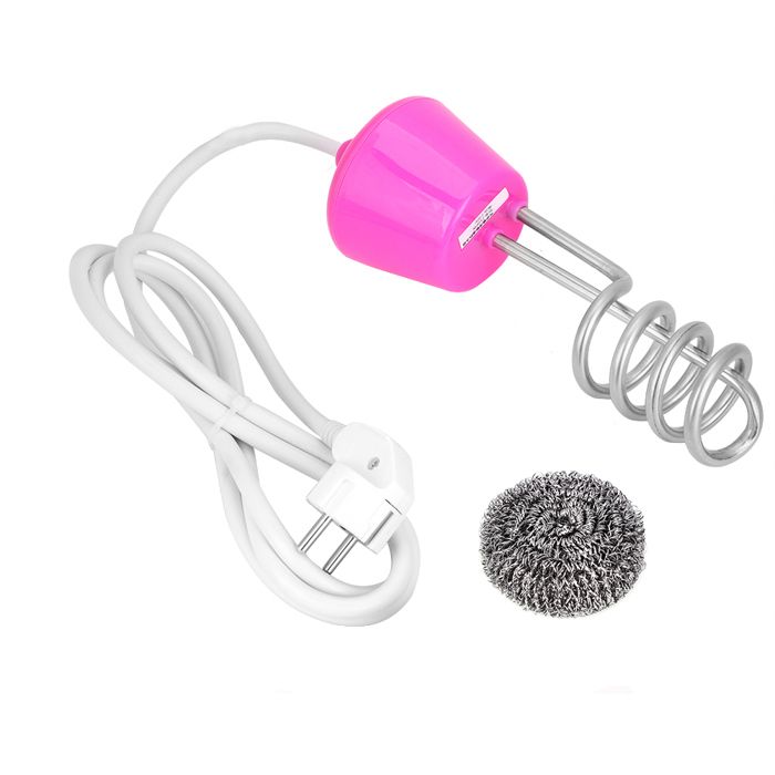 Chauffe-eau électrique à élément flottant en acier inoxydable 220 V 2500 W (prise rouge UE) CUISINETTE