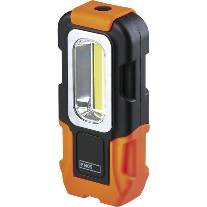 Les plastique Lampe de poche – 3 WCOB LED pour 3 x AAA1 Piècesp3888