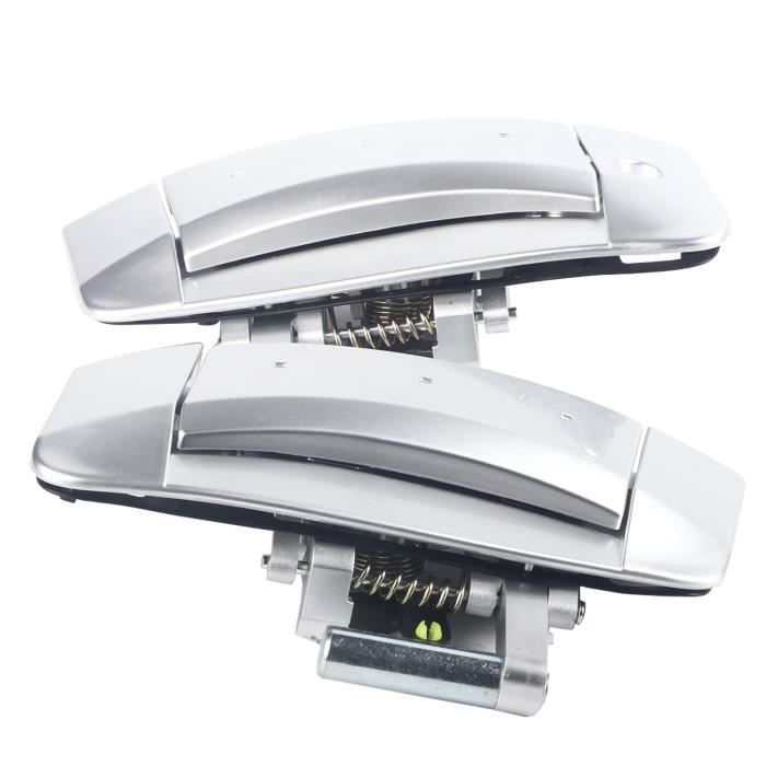 Paire De Poignées De Porte Extérieures Noires Pour Nissan 350Z 2003-2009 - Remplacement Direct