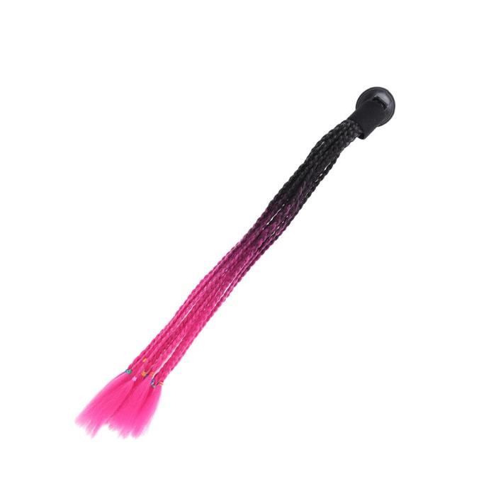 Tresses De Décoration De Casque De Moto, Tresses Universelles épaisses Pour Dreadlocks Style Queue De Cheval Pour Cheveux Tendance Punk