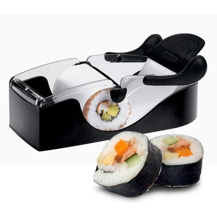 YeenGreen Sushi Maker Roller Vu à la Télé Sushi Roll Machine Sushi Rouleau Parfait Idée de Cadeau de Noël et dAnniversaire Sushi Maker Machine 