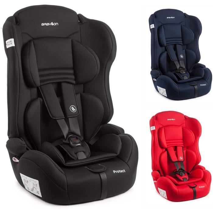 Siege auto Protect siège auto groupe 1-2-3, sièges auto 9-36 kg (de 1 à 12  ans). rehausseur voiture avec dossier avec ceinture[349] - Achat / Vente siège  auto siege auto Protect siège a349 - Cdiscount