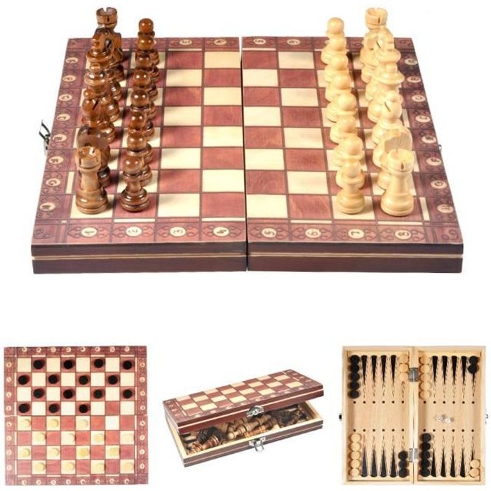 Jeu de Société Magnétique échecs Jeux pour Adulte Enfant tableau pliable  éducatif jeu de plateau jouet Interactif Cadeau 25x25x2cm - Cdiscount Jeux  - Jouets