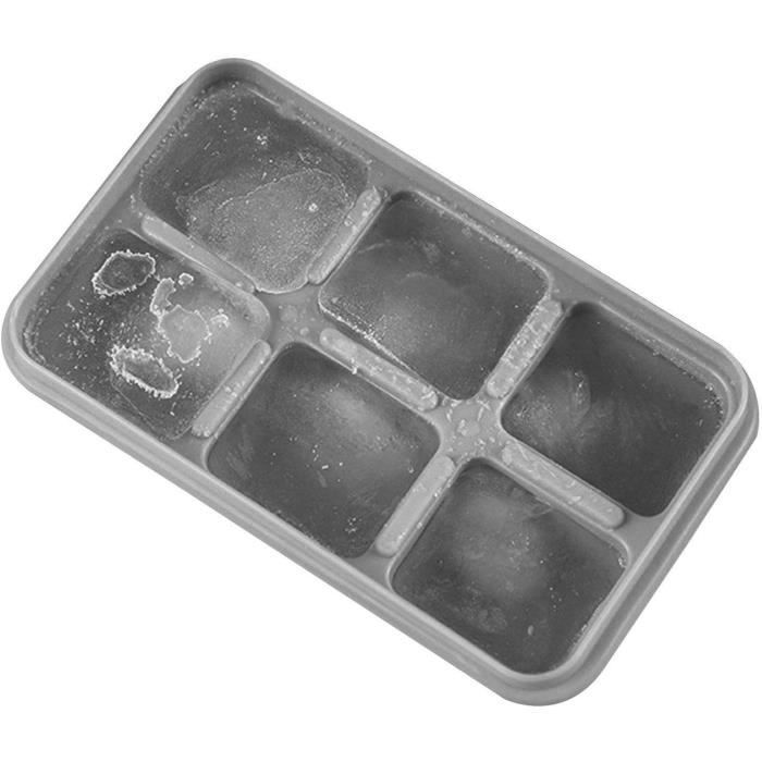 Moule à Glace Sphère En Silicone Plateau à Glaçons En Forme De Football Couvercl