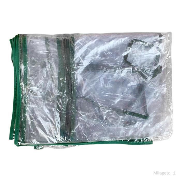 Sollbry Couverture De Serre En PVC à 5 Niveaux-couverture De Remplacement Pour Mini Serre De Jardin Pour Interieur Ou Exterieur Support En Fer Non Inclus 84261615
