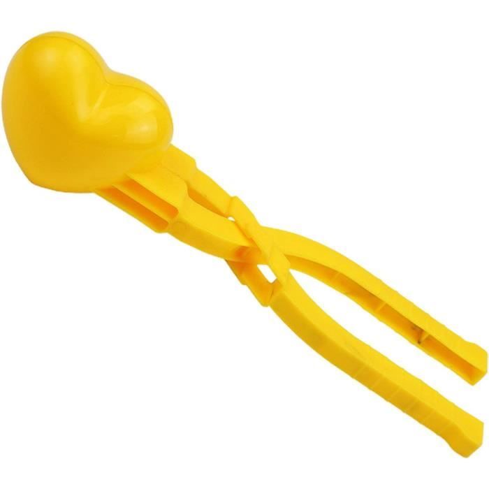 Lot De 8 Pinces à Boules De Neige – 8 Formes Et Couleurs, Plastique épais, Design Ergonomique