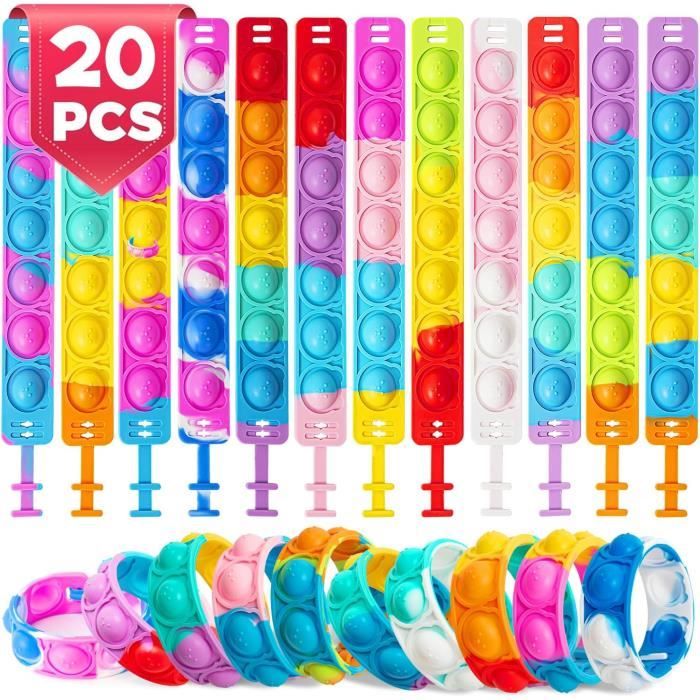 Jouet Fidget - TWISTER - 6 Pièces - Anti Stress Enfant - Objet Anti
