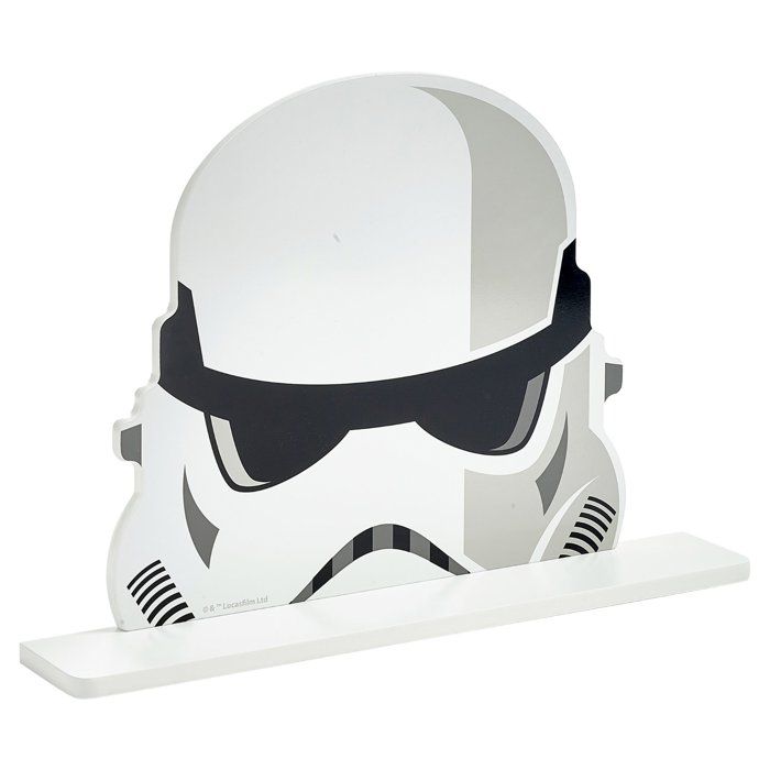 Étagère murale en forme de Stormtrooper Star Wars
