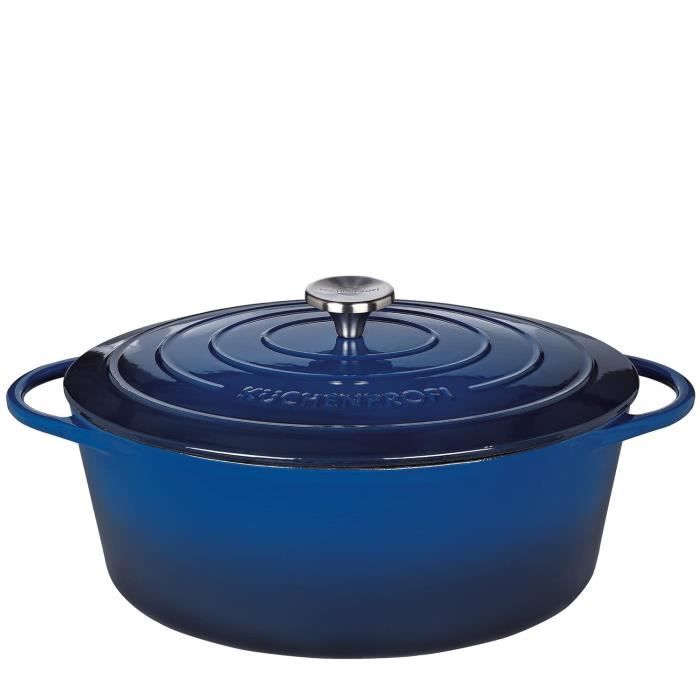 GRANDE COCOTTE OVALE PAUL BOCUSE Fonte NOMAR Cerise Cast Iron Le